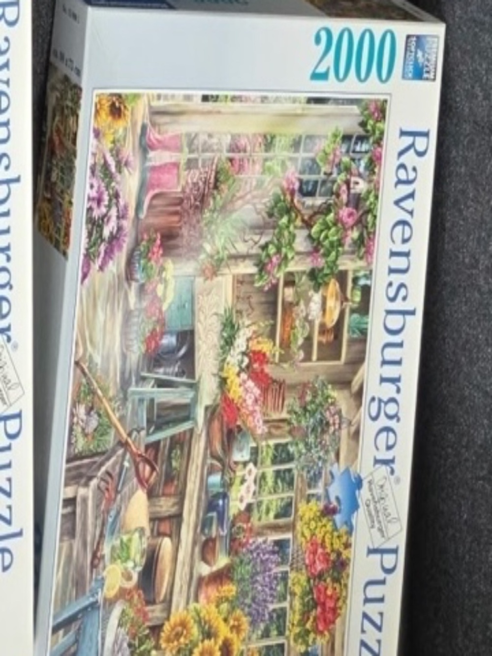 Ravensburger Puzzle Bundle Gardener's Paradise 2000pc + Whimsy Shop 1000pc